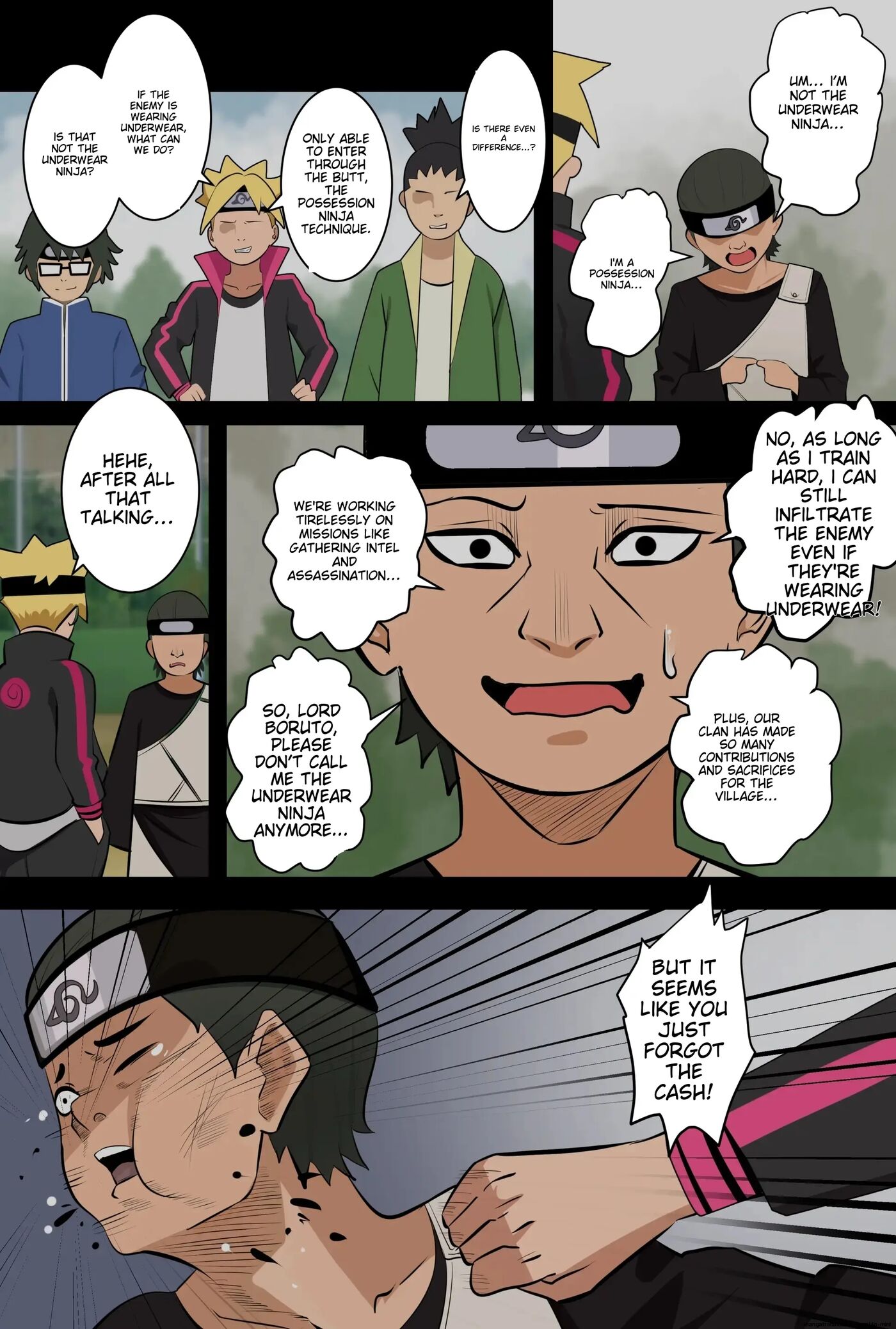 Revenge Of The Possession Ninja Chapter 1000 Page 2